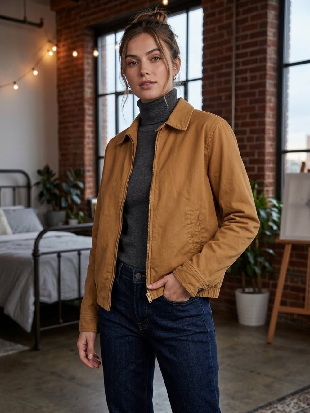 Lightweight Brown Jacket